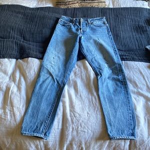 Levi Wedgie jeans